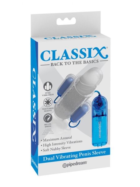 Stymulator-Dual Vibrating Penis Sleeve - 2